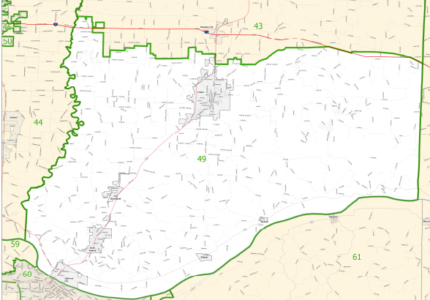Map of Missouri House District 49 in Callaway County